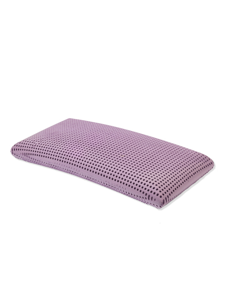 Oreiller mémoire de forme violet Therapia en mousse viscoélastique respirante