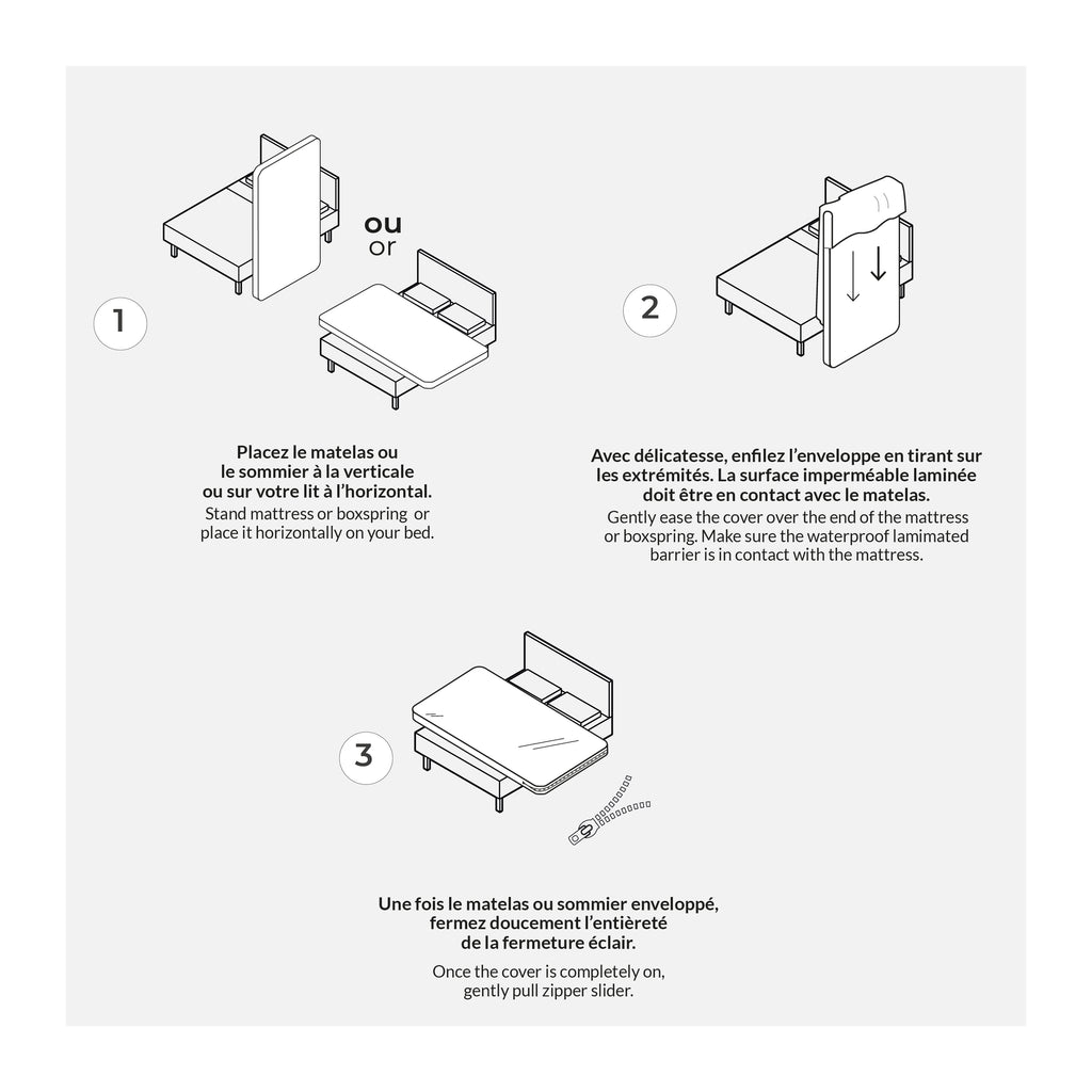 Protège-matelas Encasement - Dolce & Bianca 