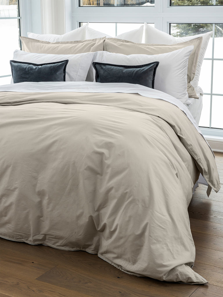 Housse de couette Sara en coton percale - Dolce & Bianca 