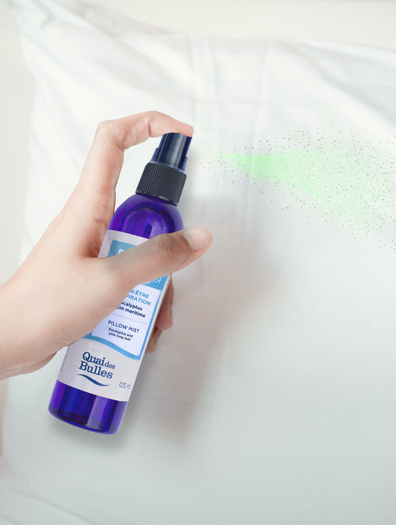 Brume d'oreiller décongestionnante à l'eucalyptus - Dolce & Bianca 