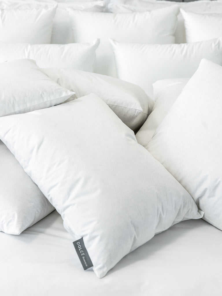 Coussin plumes et duvet - Dolce & Bianca 