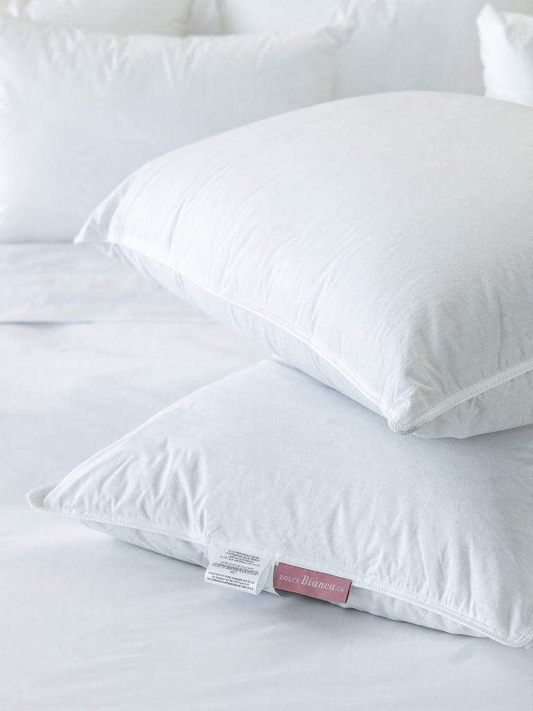 Kit duvet et oreillers recyclés été : léger, respirant et écoresponsable - Dolce & Bianca 