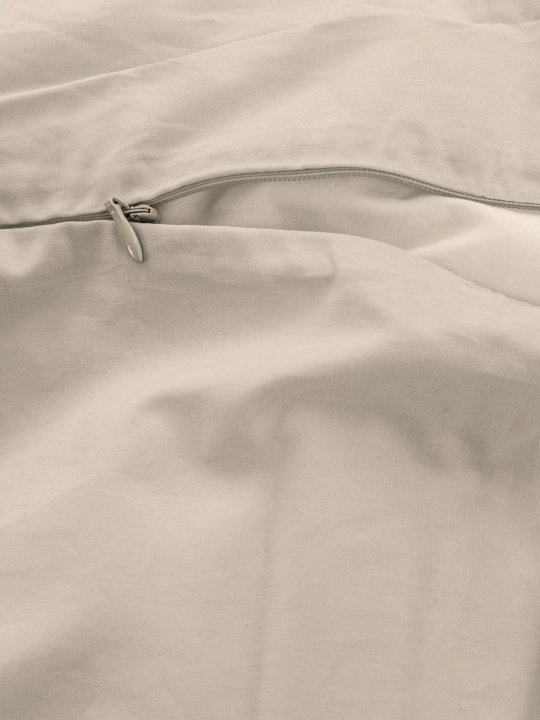 Housse de couette Nina en coton matelassé et coton percale - Dolce & Bianca 