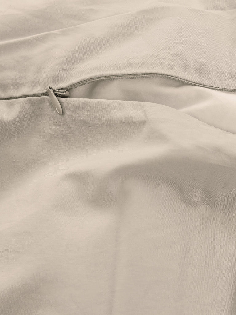 Housse de couette Nina en coton matelassé et coton percale - Dolce & Bianca 