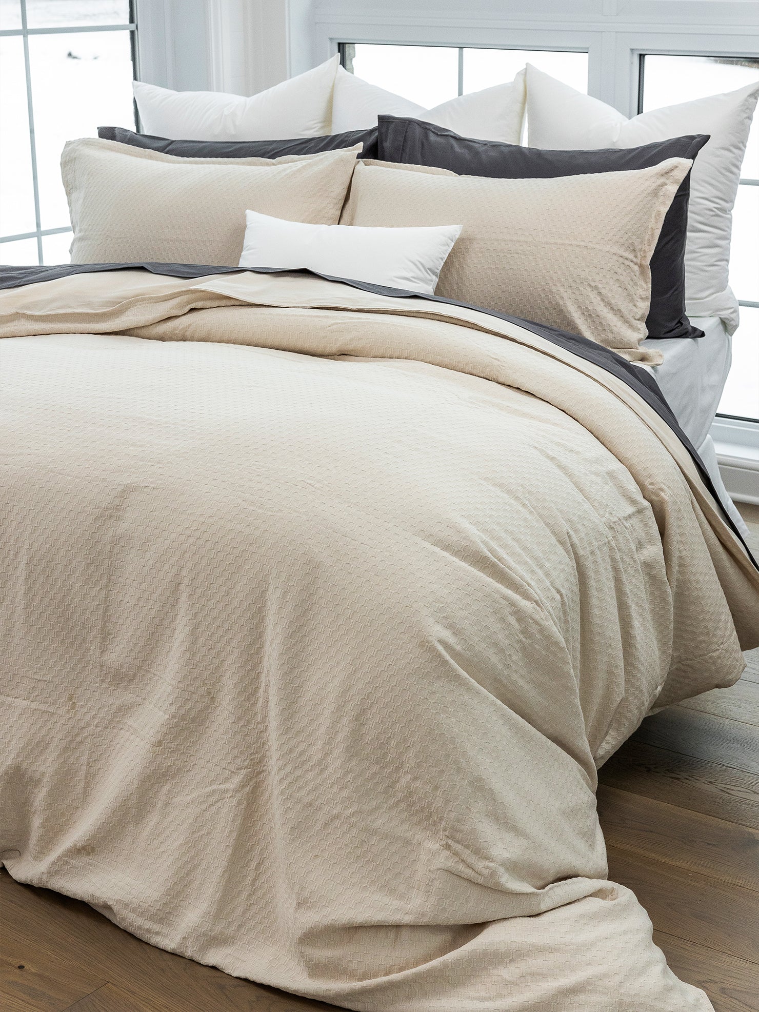 Duvet cover and pillow sham Nina Dolce Bianca