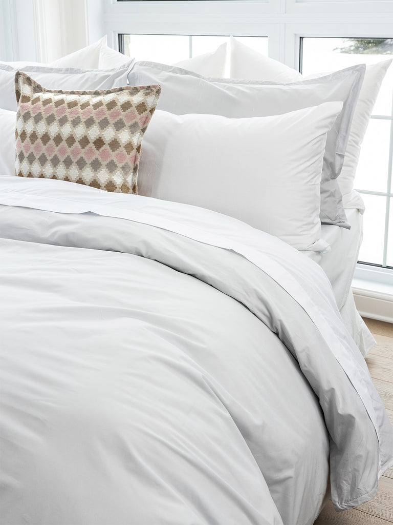 Housse de couette Sara en coton percale - Dolce & Bianca 