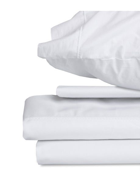 Set de draps Sara en coton percale pour lit électrique - Dolce & Bianca 
