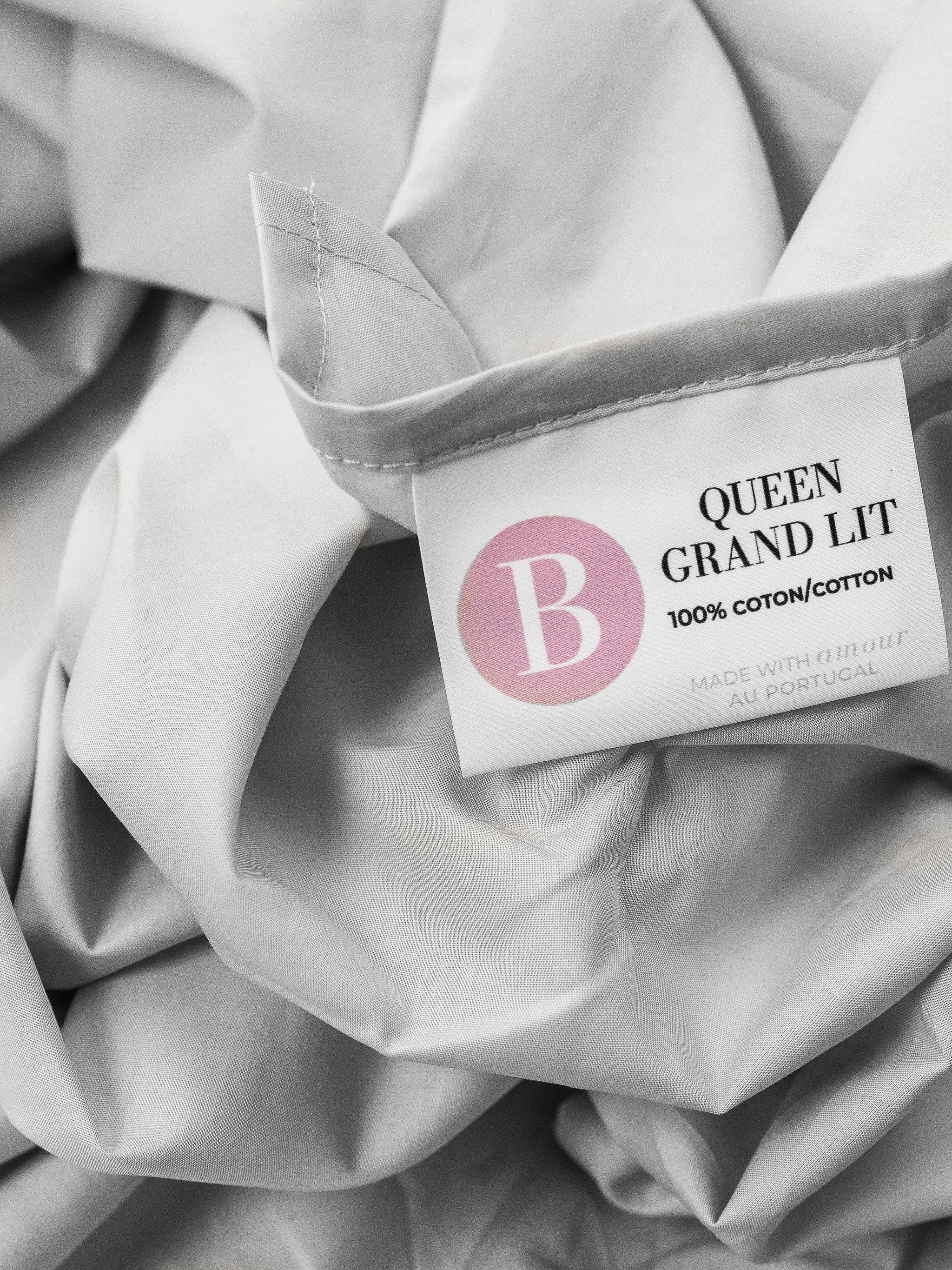 Set de draps Sara en coton percale Dolce Bianca – Dolce Bianca