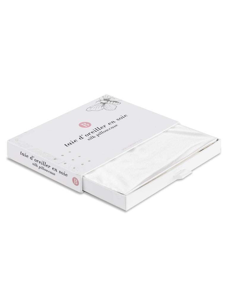 Taie d'oreiller en soie de mûrier - Dolce & Bianca 