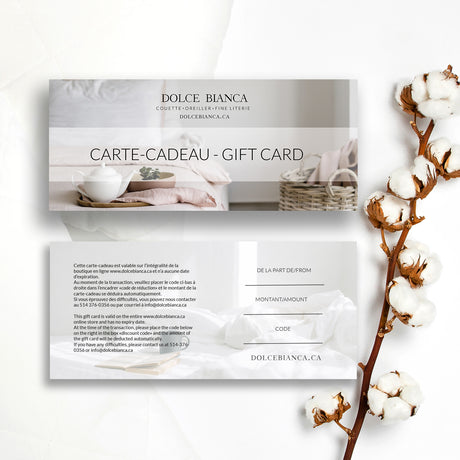 Carte-cadeau Dolce Bianca - Dolce & Bianca 